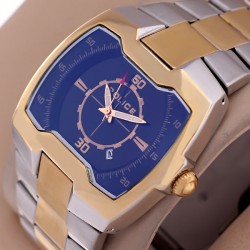 Police AM-3175 Black Dial Two-Tone Watch